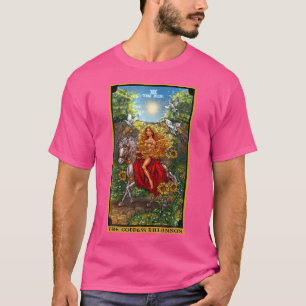 Die Göttin Rhiannon Die Sonne Tarot Karte keltisch T-Shirt