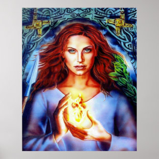 Die Göttin von Lisa Iris Poster