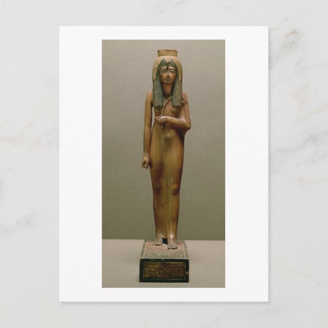 Die Göttliche Königin Ahmose Nefertari (lackiertes Postkarte (Vorderseite)