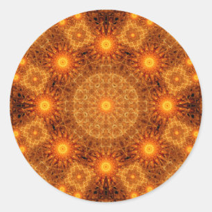 Die Göttliche Matrix Runder Aufkleber