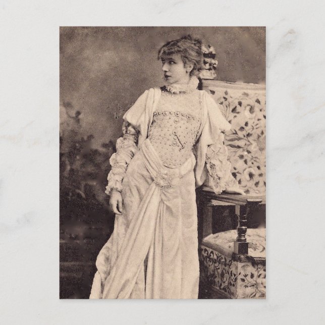 Die Göttliche Sarah Postkarte (Vorderseite)