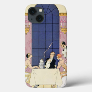 Die Gourmands, 1920-30 (pochoir Druck) Case-Mate iPhone Hülle