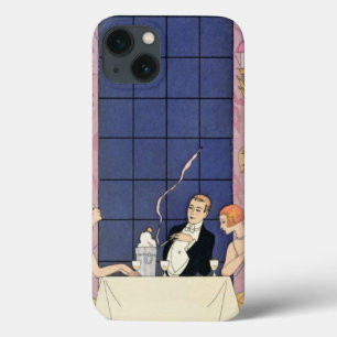 Die Gourmands, 1920-30 (pochoir Druck) Case-Mate iPhone Hülle
