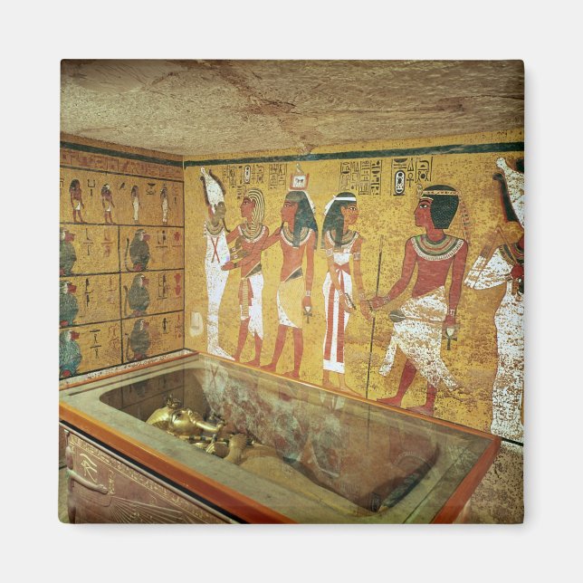 Die Grabkammer im Grab von Tutankhamun Magnet (Vorne)