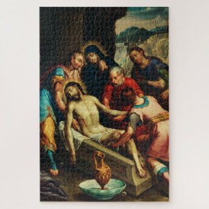 Die Grablegung Christi Juan Rodríguez Juarez Puzzle
