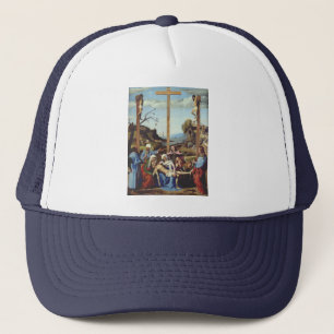 Die Grablegung Jesu Christi Heilige Ikone Kunst Truckerkappe