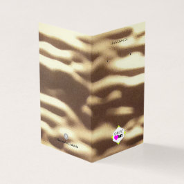 Die Grafikkarte mit dem Logo sammeln Visitenkarten