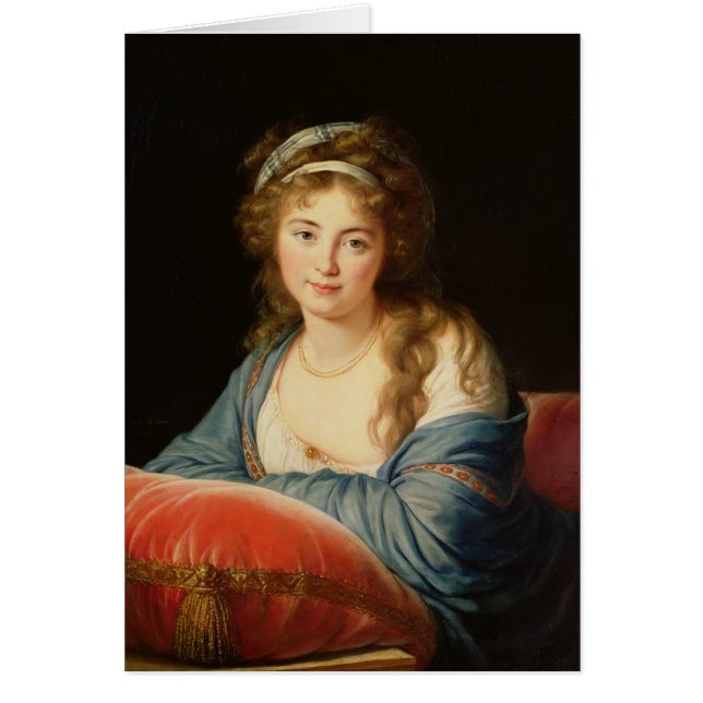 Die Gräfin Catherine Vassilievna Skavronskaia (Vorne)