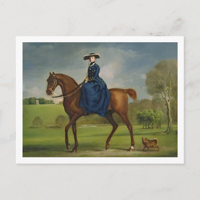 Die Gräfin von Coningsby in der Kostüme des Ch Postkarte (Vorderseite)