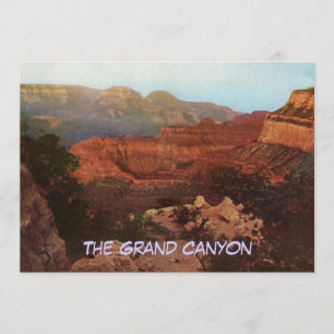 Die Grand Canyon-Party Einladung