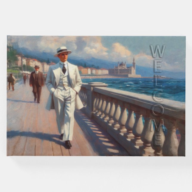 Die Grand Tour (alt) Gästebuch (Vorderseite)