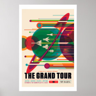 Die Grand Tour - NASA Visions of the Future Poster