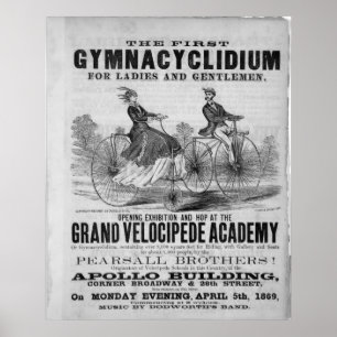 Die Grand Velocipede Academy Poster