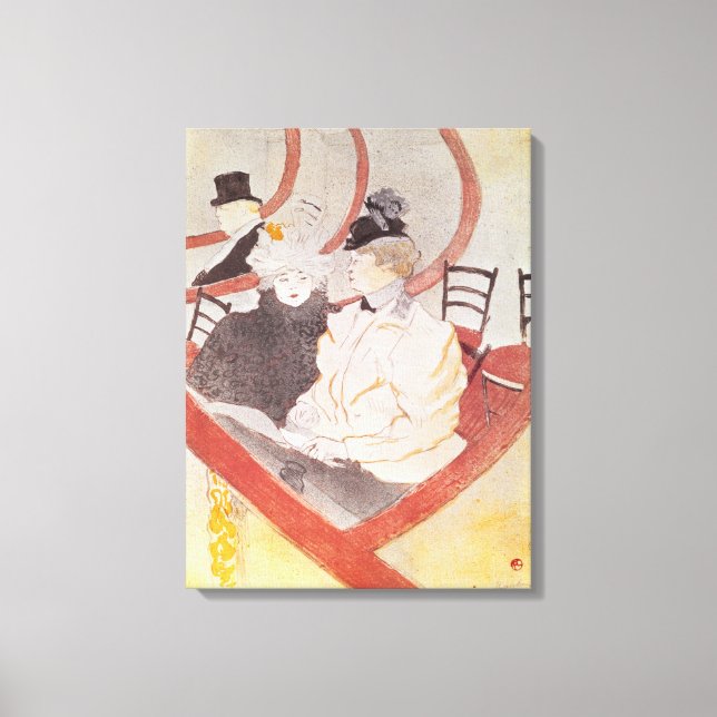 Die Grande Loge, 1897 Leinwanddruck (Vorderseite)