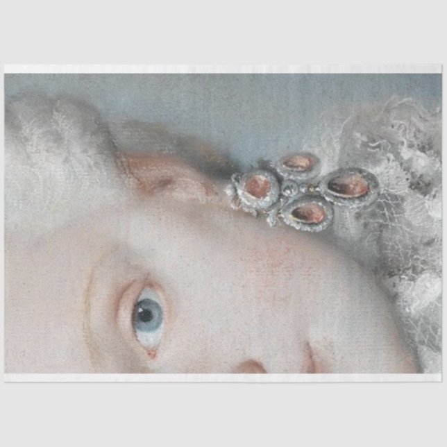 Die graue Königin rechts Seidenpapier (Vorderseite)