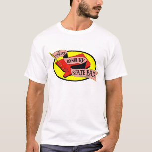 Die Great Danbury Staat Fair RETRO 1-seitige T-Shi T-Shirt