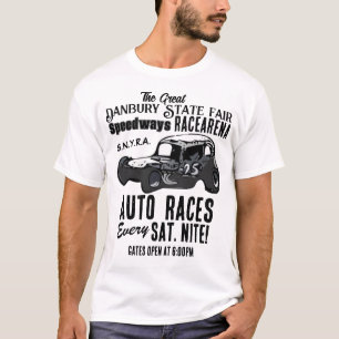 Die Great Danbury State Fair Racearena 2-seitiges T-Shirt