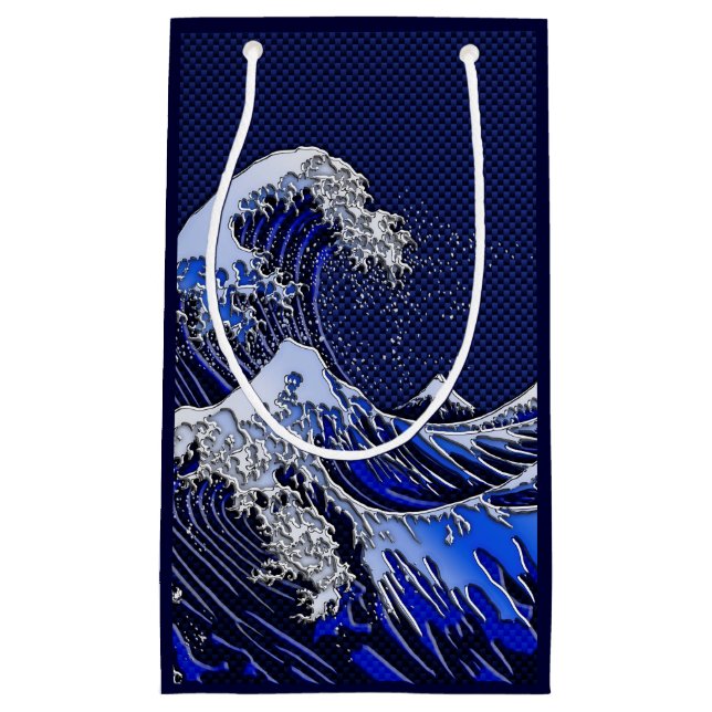 Die Great Hokusai Wave Moderne Stile Kleine Geschenktüte (Vorderseite)