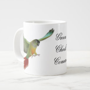 Die "Green Cheek Conure"-Tasse Jumbo-Tasse