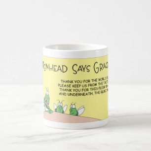 Die Greenhead Fliegenanmut Kaffeetasse