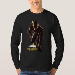 Die grellen sprinten Anfangsposition T-Shirt
