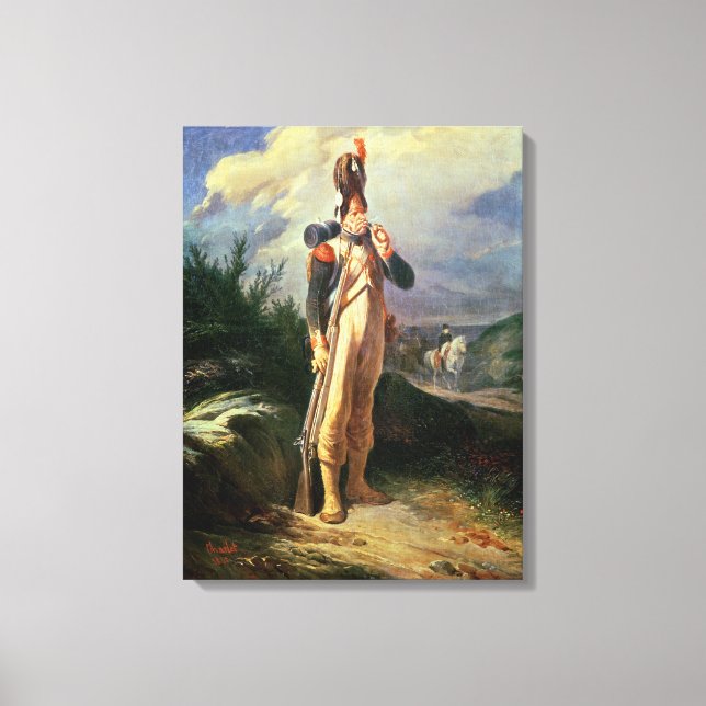 Die Grenadiergarde, 1842 Leinwanddruck (Vorderseite)