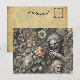 Die Greys – Gothic-Victorian-Design Feiertagspostkarte