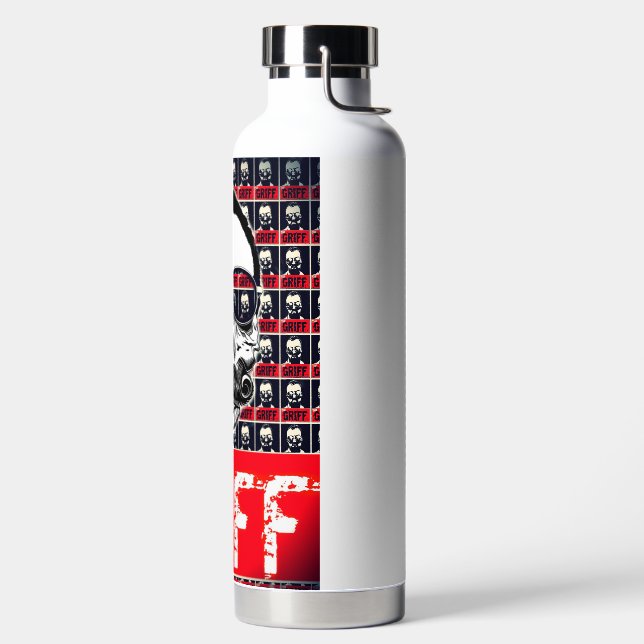 Die Griff-Trinkflasche  Trinkflasche (links)