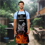 Die GRILLEN für den am besten Drehend Vater Flamme Schürze<br><div class="desc">Dieses Design kann personalisiert werden, indem Sie die Option Anpassen auswählen, um Text hinzuzufügen oder andere Änderungen vorzunehmen. Wenn dieses Produkt die Möglichkeit hat, das Design auf einen anderen Gegenstand zu übertragen, stellen Sie bitte sicher, dass das Design bei Bedarf angepasst wird. Kontaktieren Sie mich unter colorflowcreations@gmail.com , wenn Sie...</div>