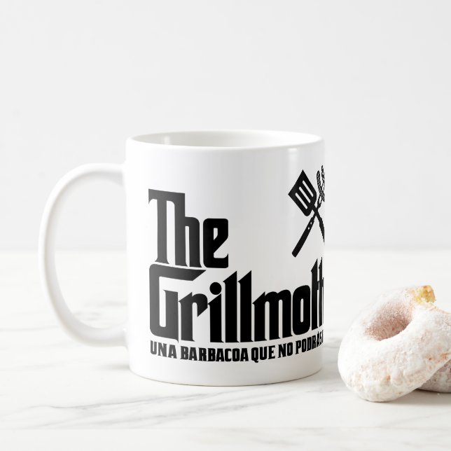 Die Grillmutter Kaffeetasse (Mit Donut)