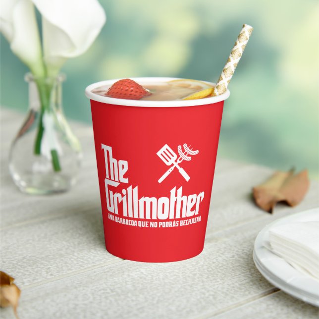 Die Grillmutter Pappbecher (In Situ)