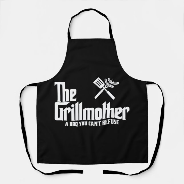 Die Grillmutter Schürze (Vorderseite)