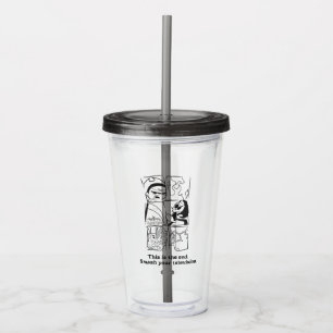 Die grimmigen Abenteuer von Billy & Mandy - Das En Acryltrinkbecher