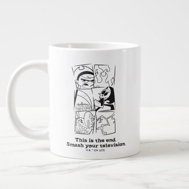Die grimmigen Abenteuer von Billy & Mandy - Das En Jumbo-Tasse (Links)