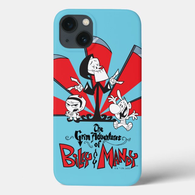 Die grimmigen Abenteuer von Billy & Mandy Scythes  Case-Mate iPhone Hülle (Rückseite)