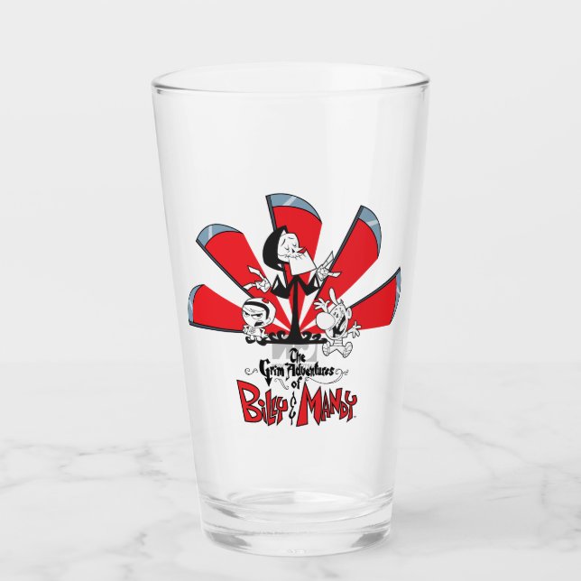 Die grimmigen Abenteuer von Billy & Mandy Scythes  Glas (Vorderseite)