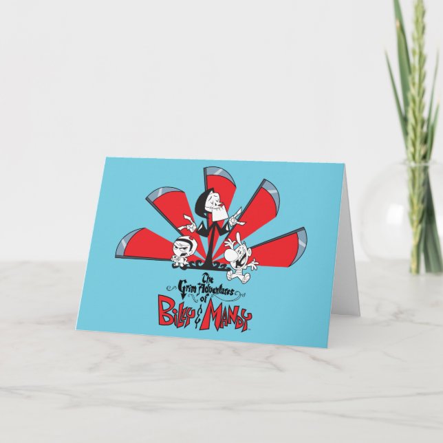 Die grimmigen Abenteuer von Billy & Mandy Scythes  Karte (Vorderseite)