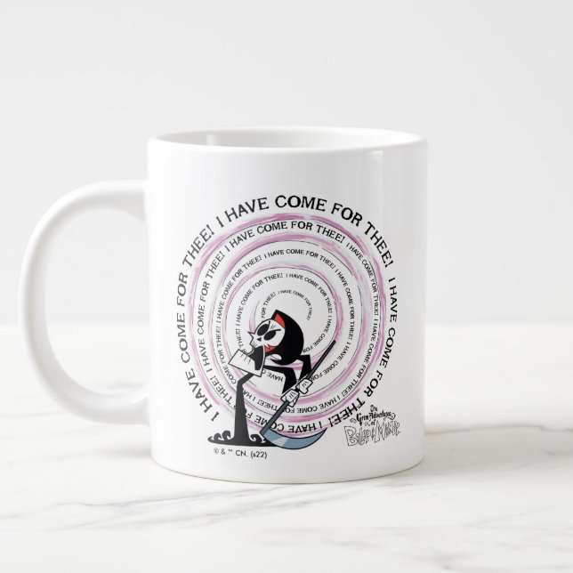 Die grimmigen Abenteuer von Billy & Mandy - Sensen Jumbo-Tasse (Links)