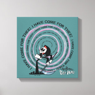 Die grimmigen Abenteuer von Billy & Mandy - Sensen Leinwanddruck