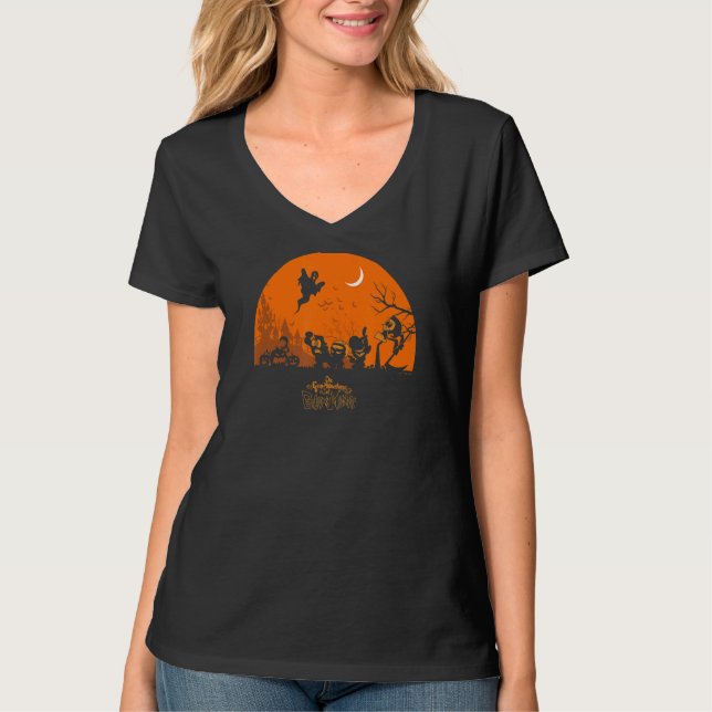 Die grimmigen Abenteuer von Billy und Mandy Hallow T-Shirt (Vorderseite)