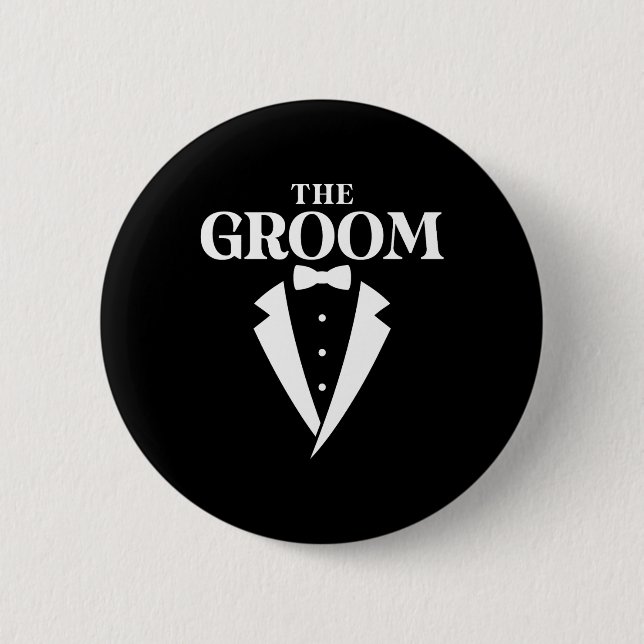 Die Groom-Bachelor-Party Button (Vorderseite)