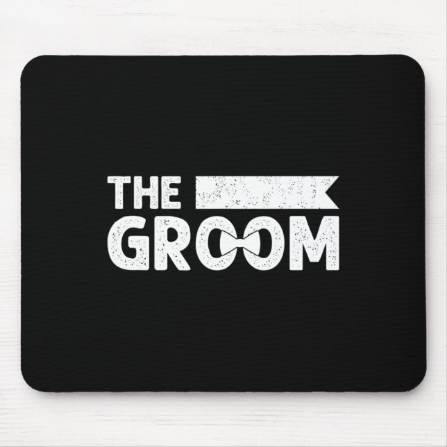 Die Groom Bachelor Party Stag Trauzeuge Hochzeit Mousepad (Vorne)