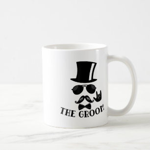 Die Groom-Bachelor-Party-Trauzeugen geben _1 Kaffeetasse