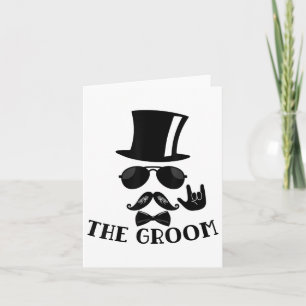 Die Groom-Bachelor-Party-Trauzeugen geben _1 Karte
