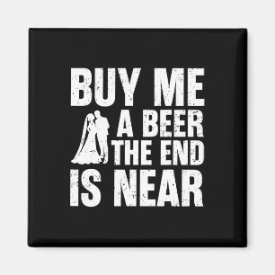 Die Groom Bachelor versorgt Party Hochzeit Magnet