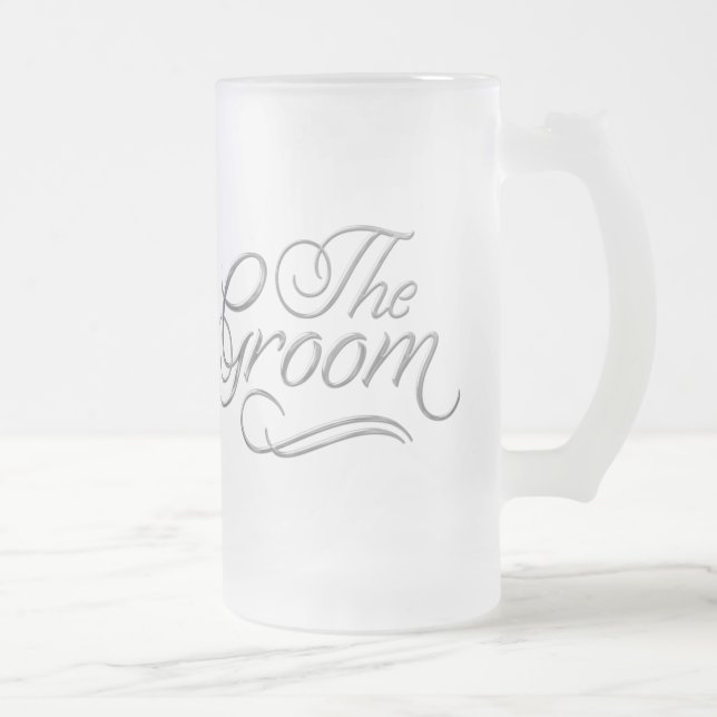 Die Groom Honeymoon Tasse Silver (Rechts)
