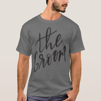 Die GroomBlk-Beschriftung T-Shirt