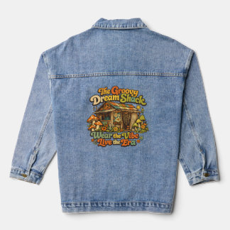 Die Groovy DreamShack: 3/4-Ärmel-Jeansjacke Jeansjacke