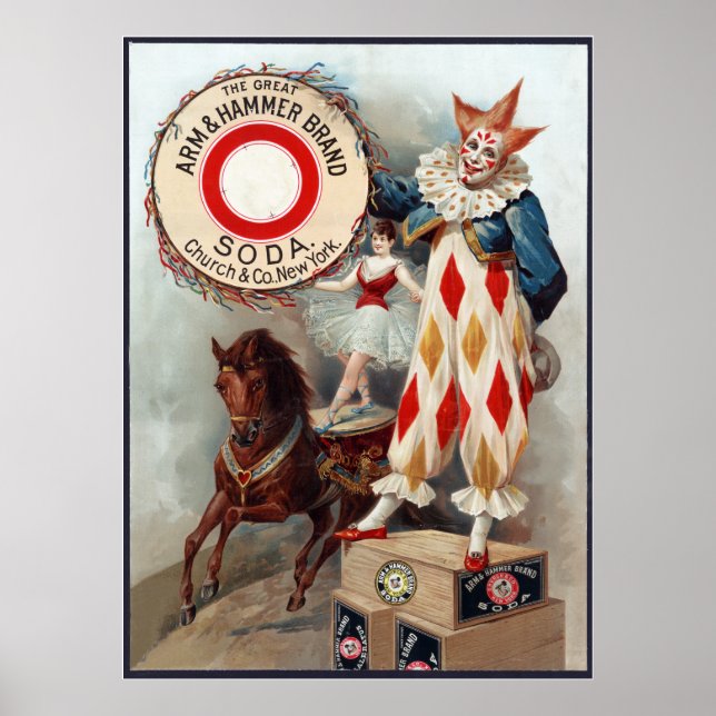 Die großartige Arm& Hammer Marke soda, c. 1900 Poster (Vorne)
