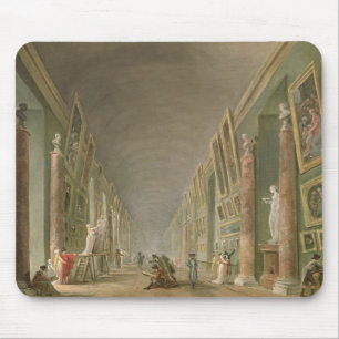 Die großartige Galerie des Louvre Mousepad
